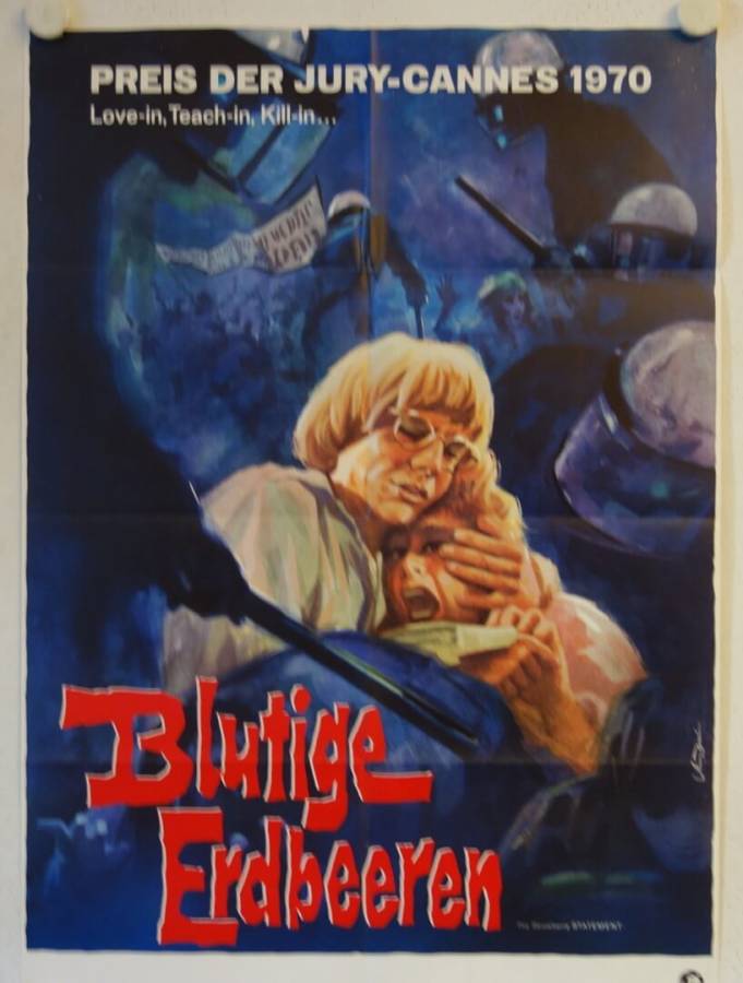 The Strawberry Statement original release german movie poster